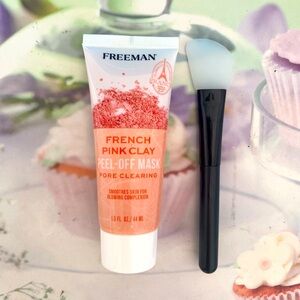 French Pink Clay Peel-Off Mask - NEW/Sealed